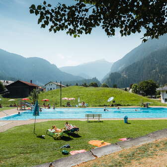 Das Freibad Andeer