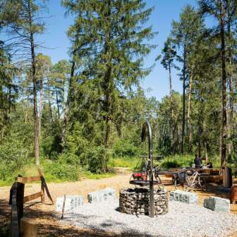 Feuerstelle Trailcenter Thusis