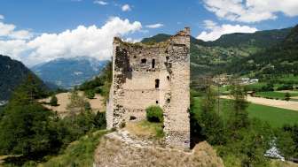 Burgruine Alt Sins in Paspels