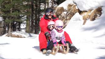 Schlittelrennen und Familienplausch Avers