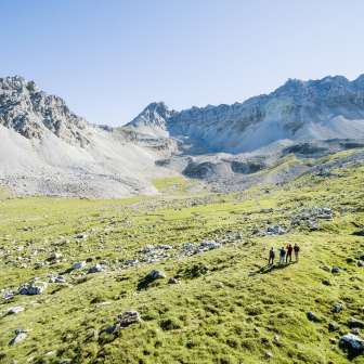 Moorlandschaft Anarosa mit Lai Pintg