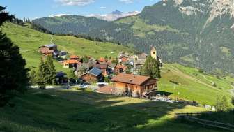 Die Ustreia Orta im Sommer Die Ustreia Orta im Sommer