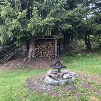 Feuerstelle Bruchalp Tschappina