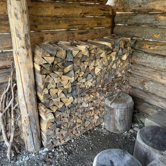 Brennholz Feuerstelle Dürrabüel