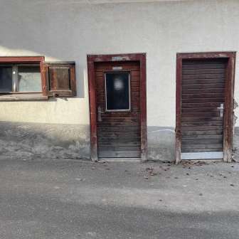 Öffentliche Toilette Sennerei Urmein