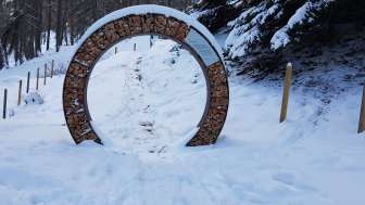 Sinnesoase Prau Gaguls im Winter