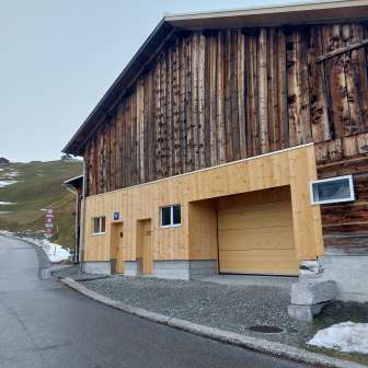 Öffentliche Toilette Obertschappina