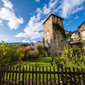 Das Schloss Rietberg im Herbst