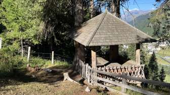 Feuerstelle Pavillon Panell Splügen