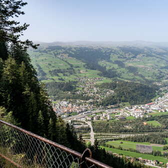 Aussichtspunkt Crap Carschenna bei Sils i.D.