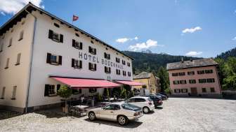 Das Hotel Bodenhaus im Sommer Das Hotel Bodenhaus im Sommer