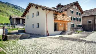 Das Bachhuus in Hinterrhein Das Bachhuus in Hinterrhein
