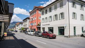 Das Gästezentrum an der Neudorfstrasse in Thusis