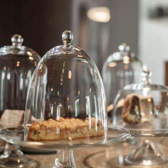 Kuchen vom Frühstück in der Casa Caminada