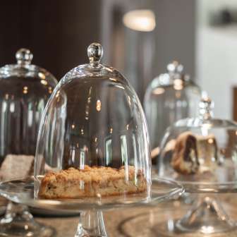 Kuchen vom Frühstück in der Casa Caminada