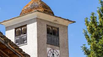 Hinterrhein Kirchturm