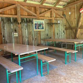 Feuerstelle Schiessstand Tartar