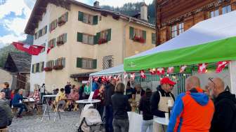 1. August-Fest im Splügner Oberdorf